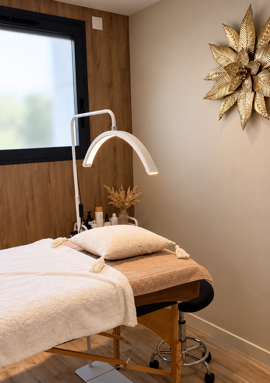 La cabine de soins de SB L’Essentiel Beauté